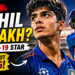 Sahil Parakh India U19 cricketer playing aggressive shot in IPL 2026 debut match