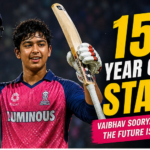 Vaibhav Sooryavanshi IPL 2026: Vaibhav Sooryavanshi young cricketer celebrating IPL 2026 performance