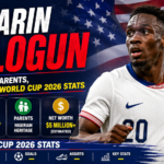 Folarin Balogun celebrating his goal for USA against Paraguay at FIFA World Cup 2026