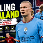 Erling Haaland celebrating a goal for Norway at FIFA World Cup 2026