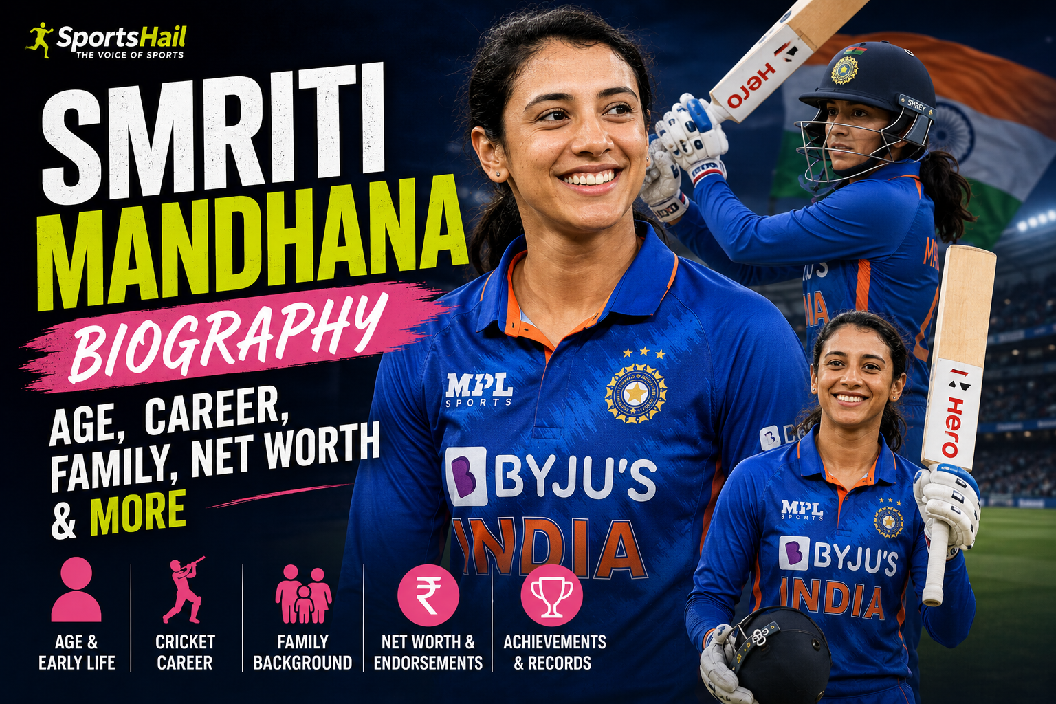 Smriti Mandhana India women's cricket vice-captain