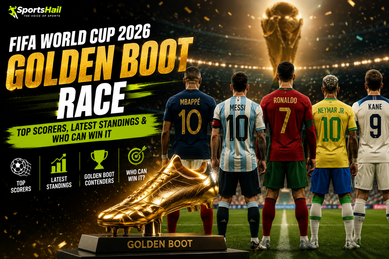 Kylian Mbappe and Lionel Messi leading the FIFA World Cup 2026 Golden Boot race- Kylian Mbappe and Lionel Messi leading the FIFA World Cup 2026