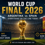 Lionel Messi and Lamine Yamal ahead of the Argentina vs Spain World Cup final 2026