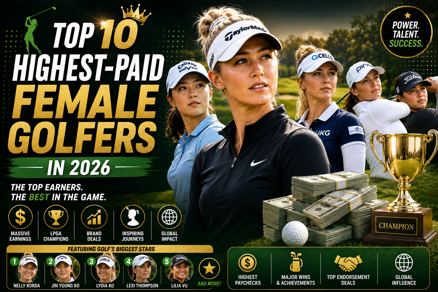 highest paid female golfers 2026