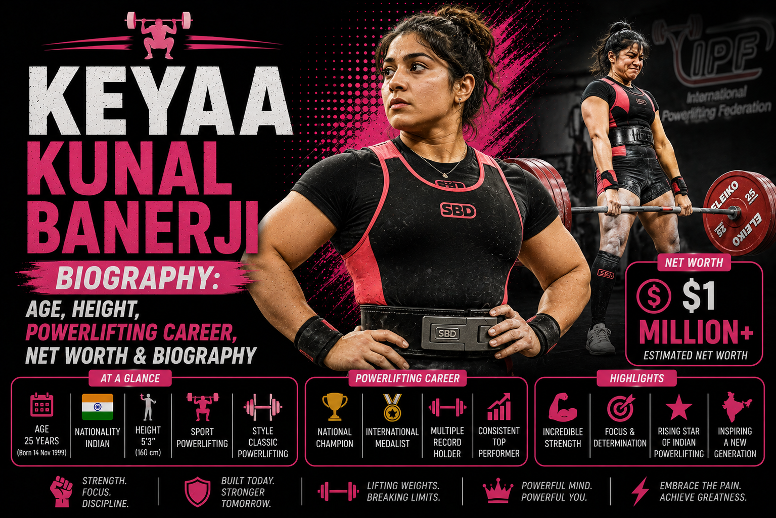 Keyaa Kunal Banerji: 5 Incredible Facts, Age, Height & Powerlifting Career