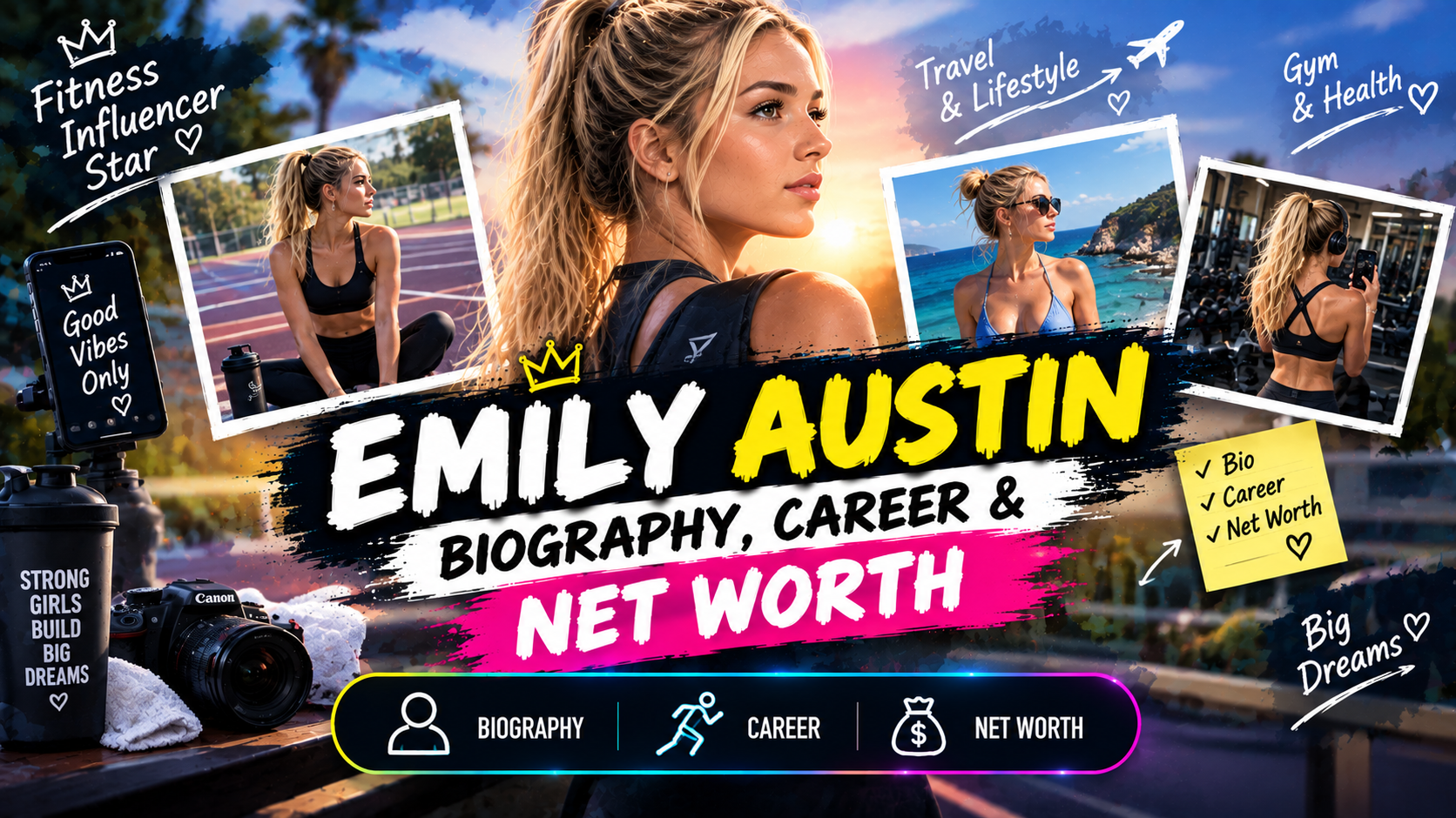 Emily Austin_ Fitness, Travel & Dreams