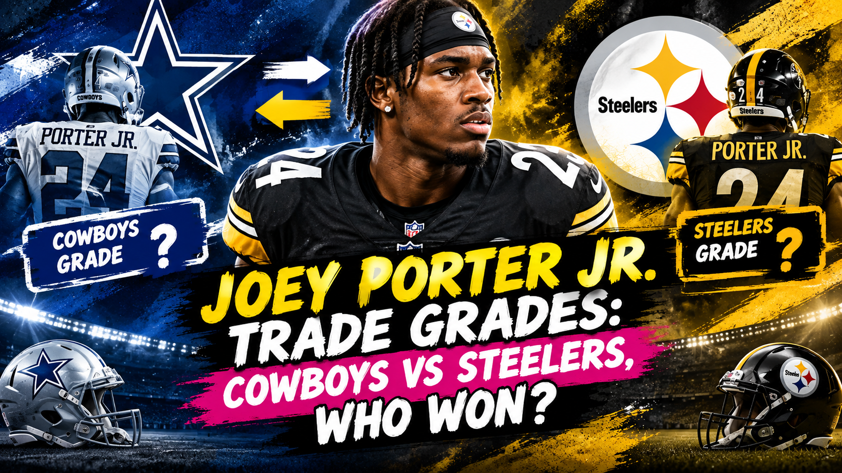 Joey Porter Jr. Trade Grades: Cowboys vs Steelers, Who Won?