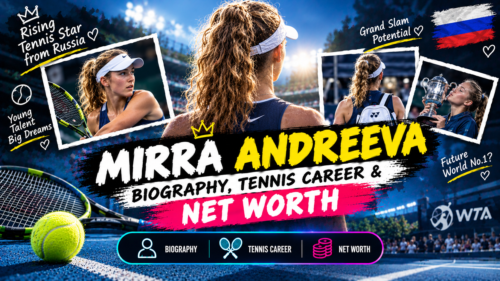 Mirra Andreeva: Biography, Tennis Career & Net Worth