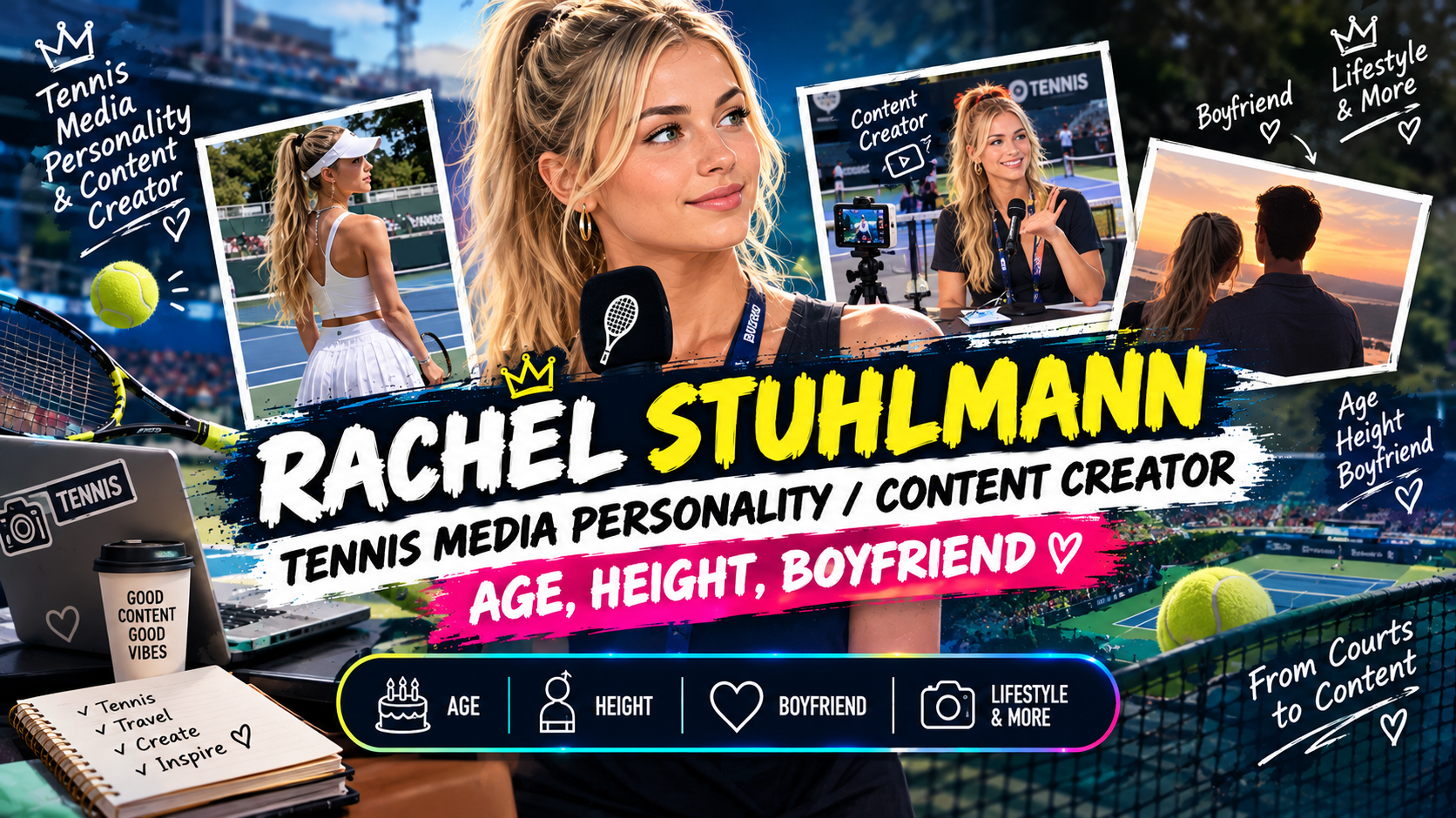 Rachel Stuhlmann: Age, Height, Boyfriend, Tennis Career & Net Worth