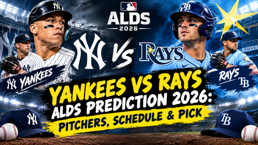 Bio Data Card Yankees vs Rays ALDS Prediction 2026: Pitchers, Schedule, Pick